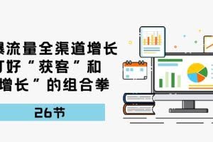 (10463期)引爆流量 全渠 道增长,打好“获客”和“增长”的组合拳-26节